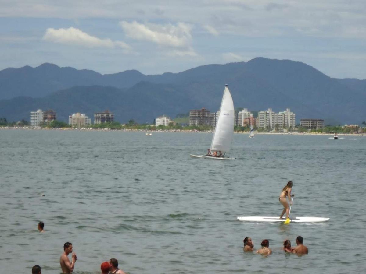 500M Da Praia, Predio Cm Piscina, 1Garagem, Wi-Fi 300 Mbps, Centro De Guaruja, Proximo A Praia E Comercio, Horarios Check-In E Check-Out Flexiveis, Churrasqueira, Экстерьер фото